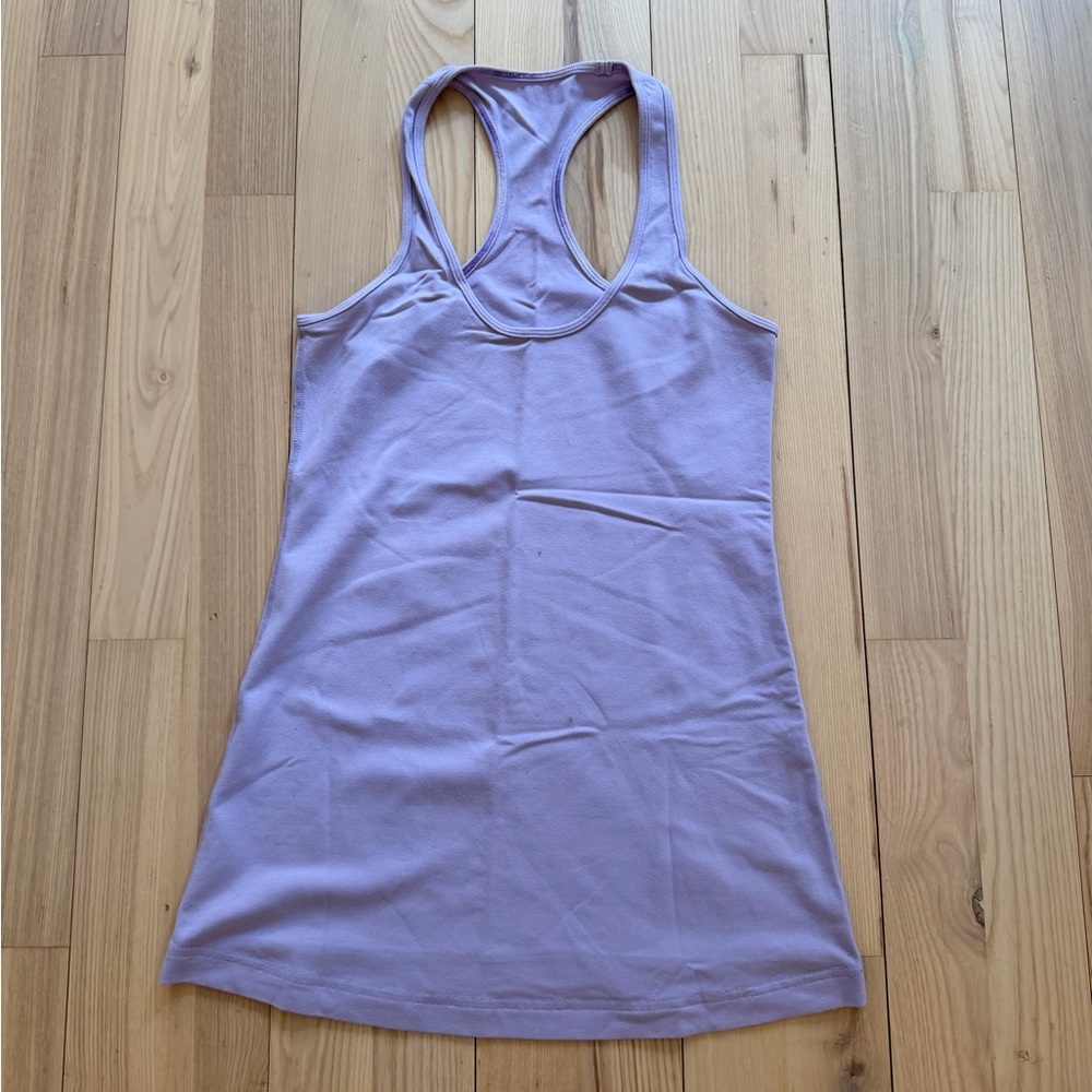Lululemon Lilac Racerback Workout  Top